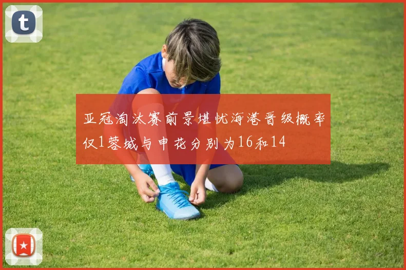 亚冠淘汰赛前景堪忧海港晋级概率仅1蓉城与申花分别为16和14